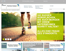 Tablet Screenshot of businesscampus.de